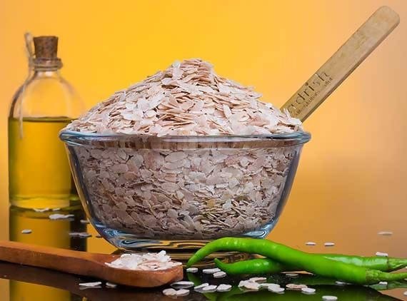 Adrish Red Rice Poha (Red Rice Flakes) - Distacart