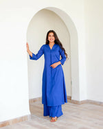 Thumbnail for Aayaa Designer Pure Cotton 2 Piece Set Kurti & Set - Distacart