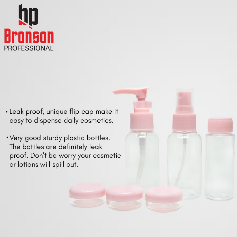 Bronson Professional 6Pc Travel Bottles And Travel Essentials - Dista