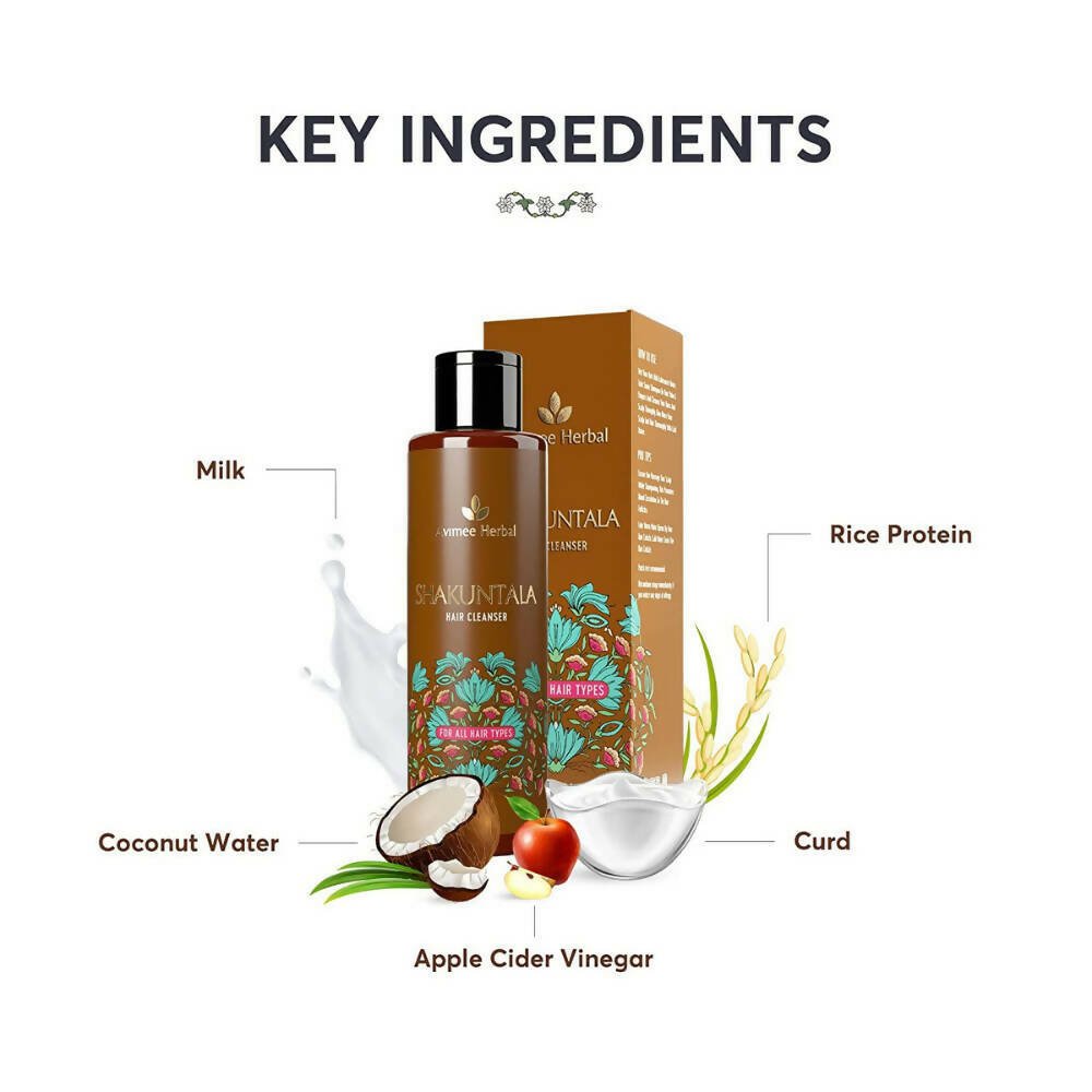 Avimee Herbal Shakuntala Hair Cleanser/Shampoo - 4