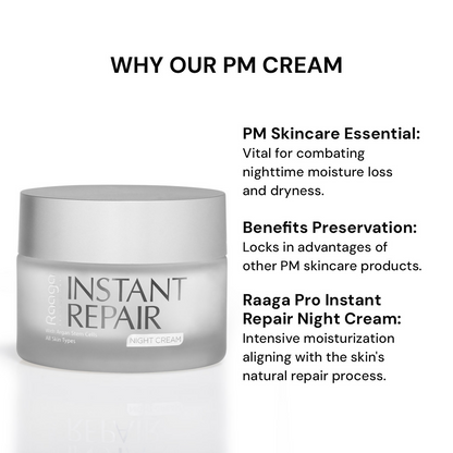Raaga Professional Instant Repair Night Cream - Distacart