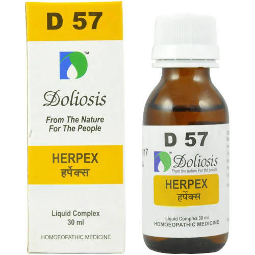Doliosis Homeopathy D57 Herpex Drops - Distacart