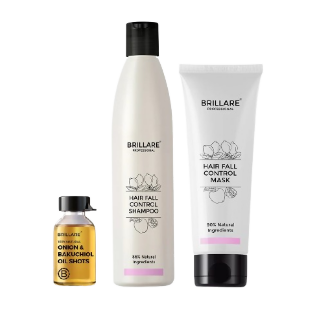 Brillare Complete Hair Fall Control Kit (Professional) - Dista
