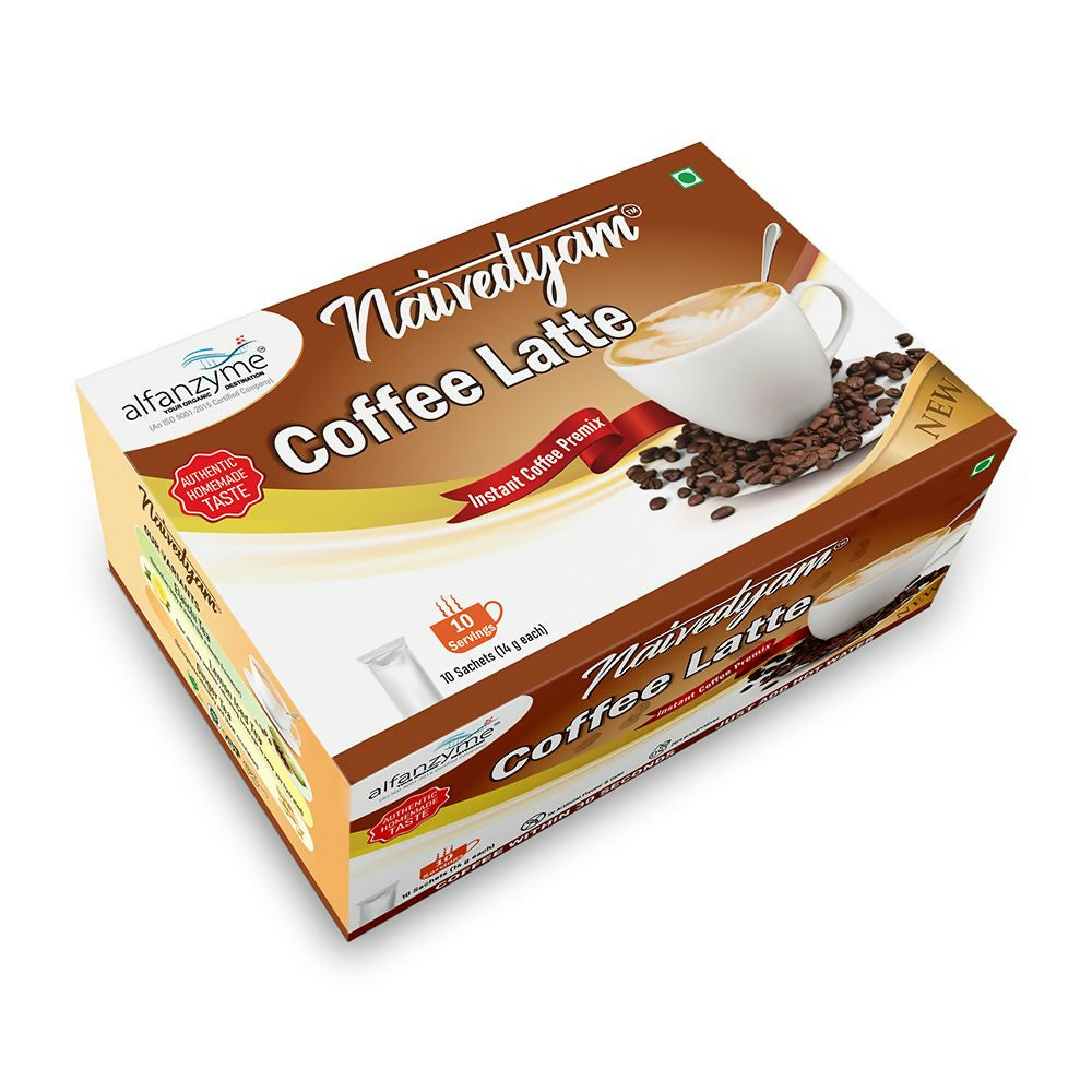 Naivedyam Instant Coffee Latte Premix Powder Sachets - Distacart