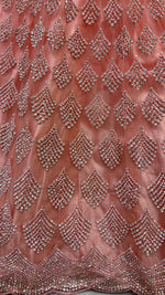 Thumbnail for Jyoti Fashion Women's Pink Bridal Net Fancy Dori & Multi Thread Embroidered with Zircon Diamond Work Wedding Lehenga Choli - Distacart