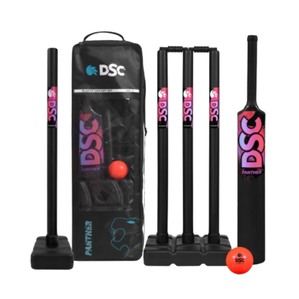 DSC Panther Plastic Cricket Set - 6 - Dista