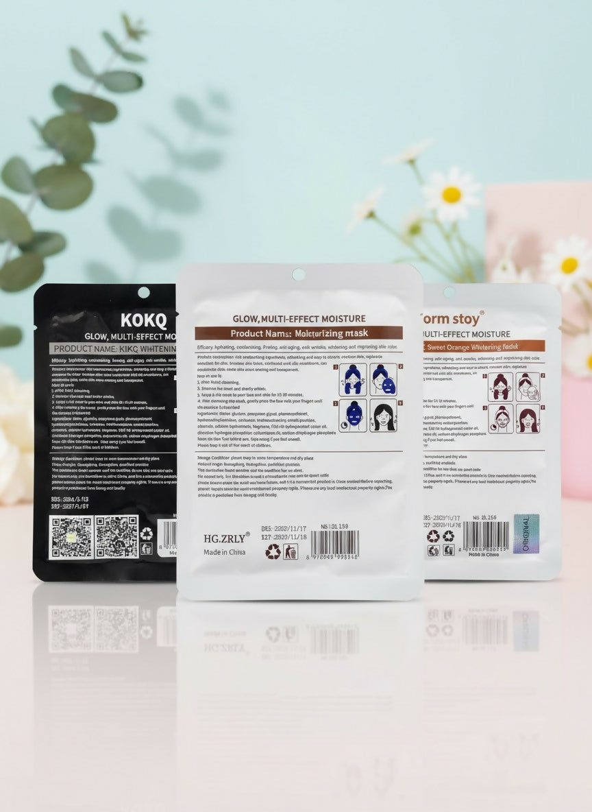 Brand born 4-in-1 Whitening Facial Mask Combo - Distacart