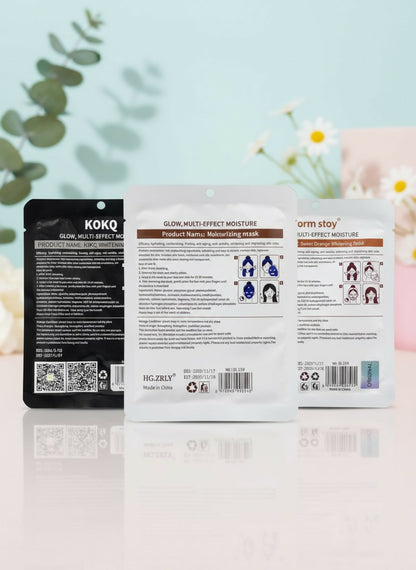 Brand born 4-in-1 Whitening Facial Mask Combo - Distacart