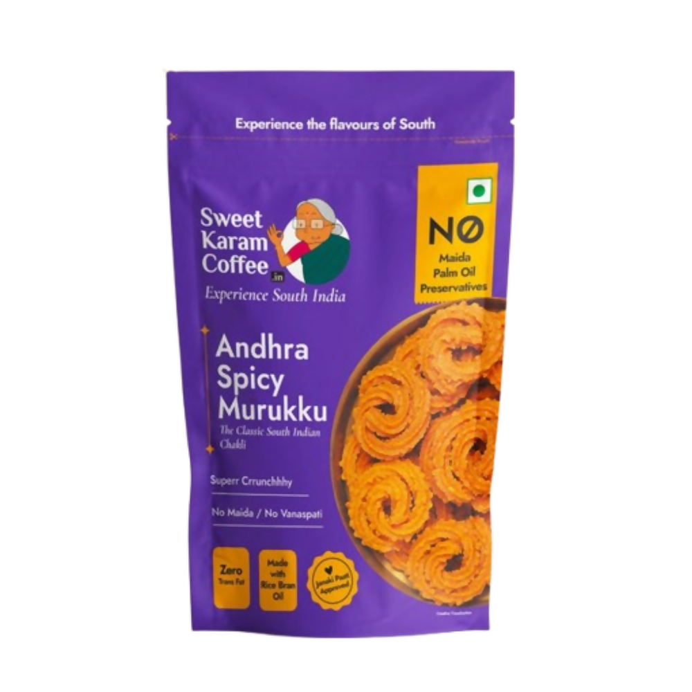 Sweet Karam Coffee Andhra Murukku (Classic Crunch) - Distacart