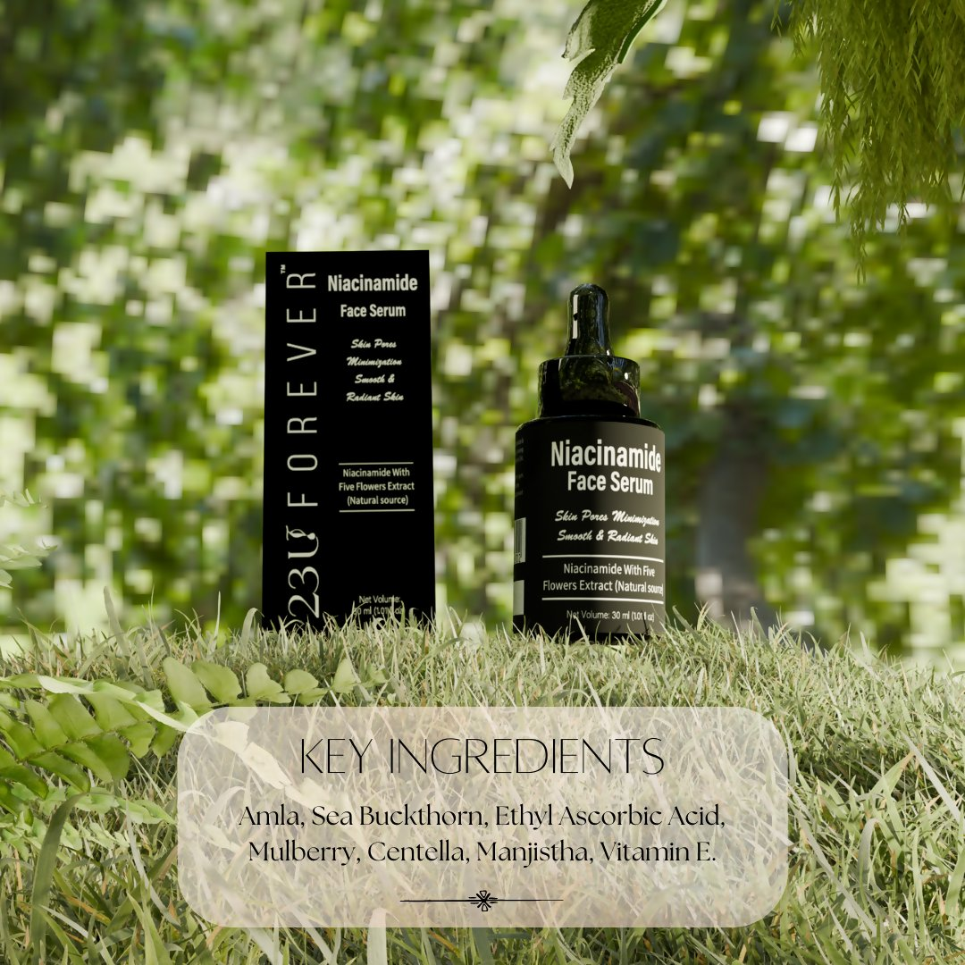 23U Forever Niacinamide Face Serum Glow Without The Grease - Dista