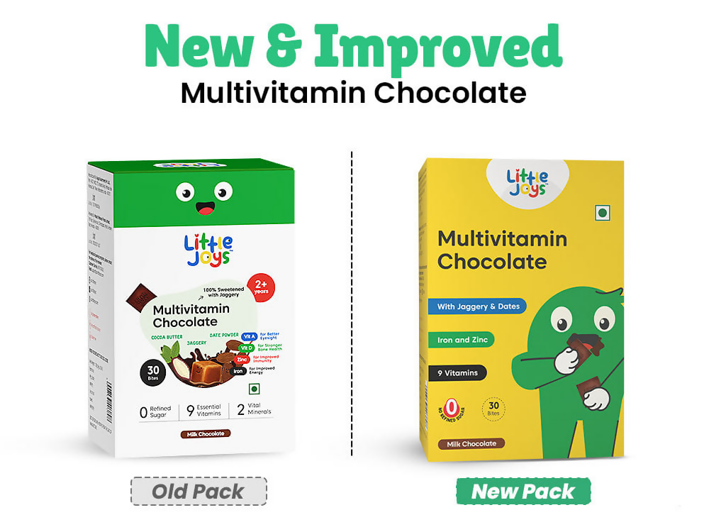 Little Joys Naturally Sweetened with Jaggery Chocolates with Multivitamin