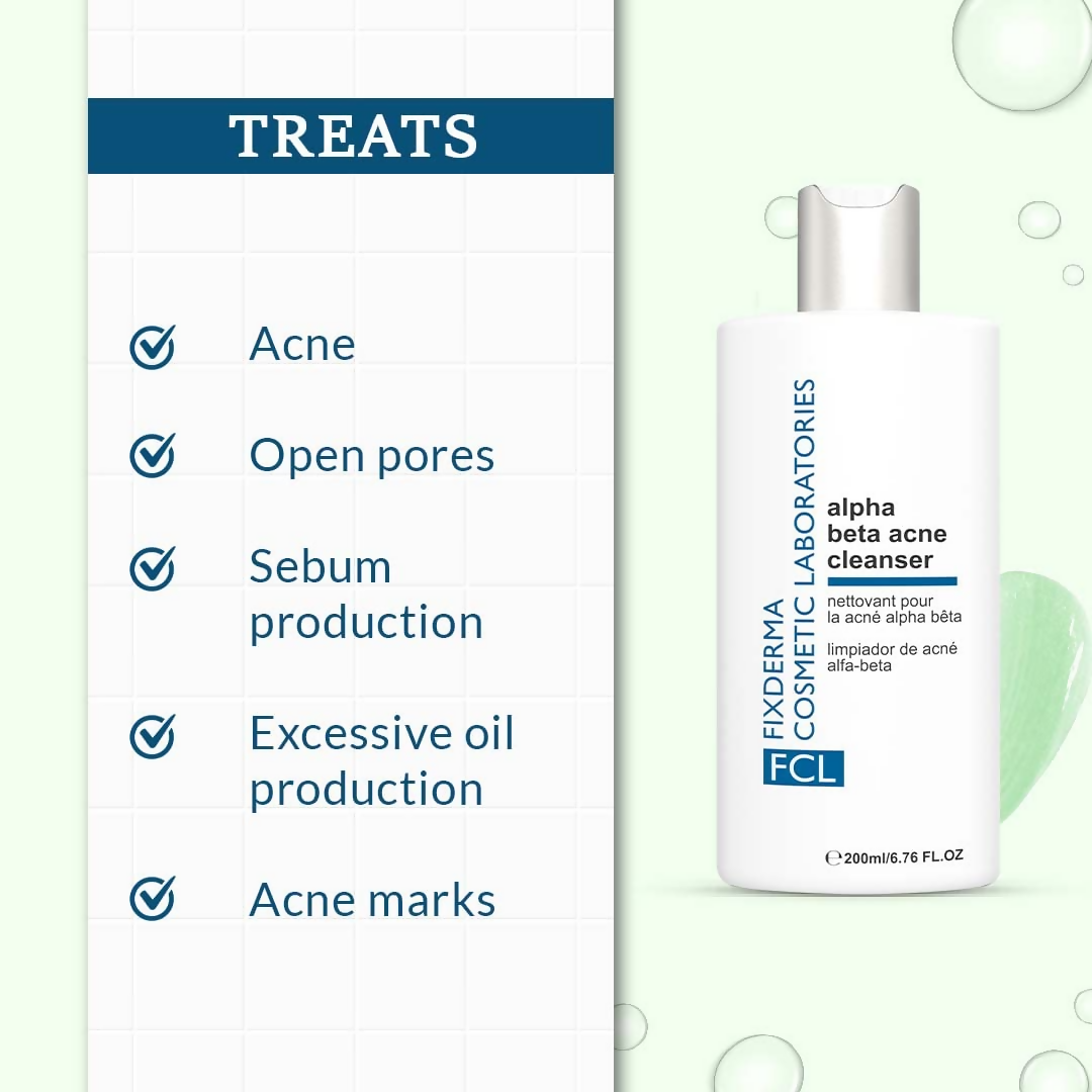FCL Alpha Beta Acne Cleanser - Distacart