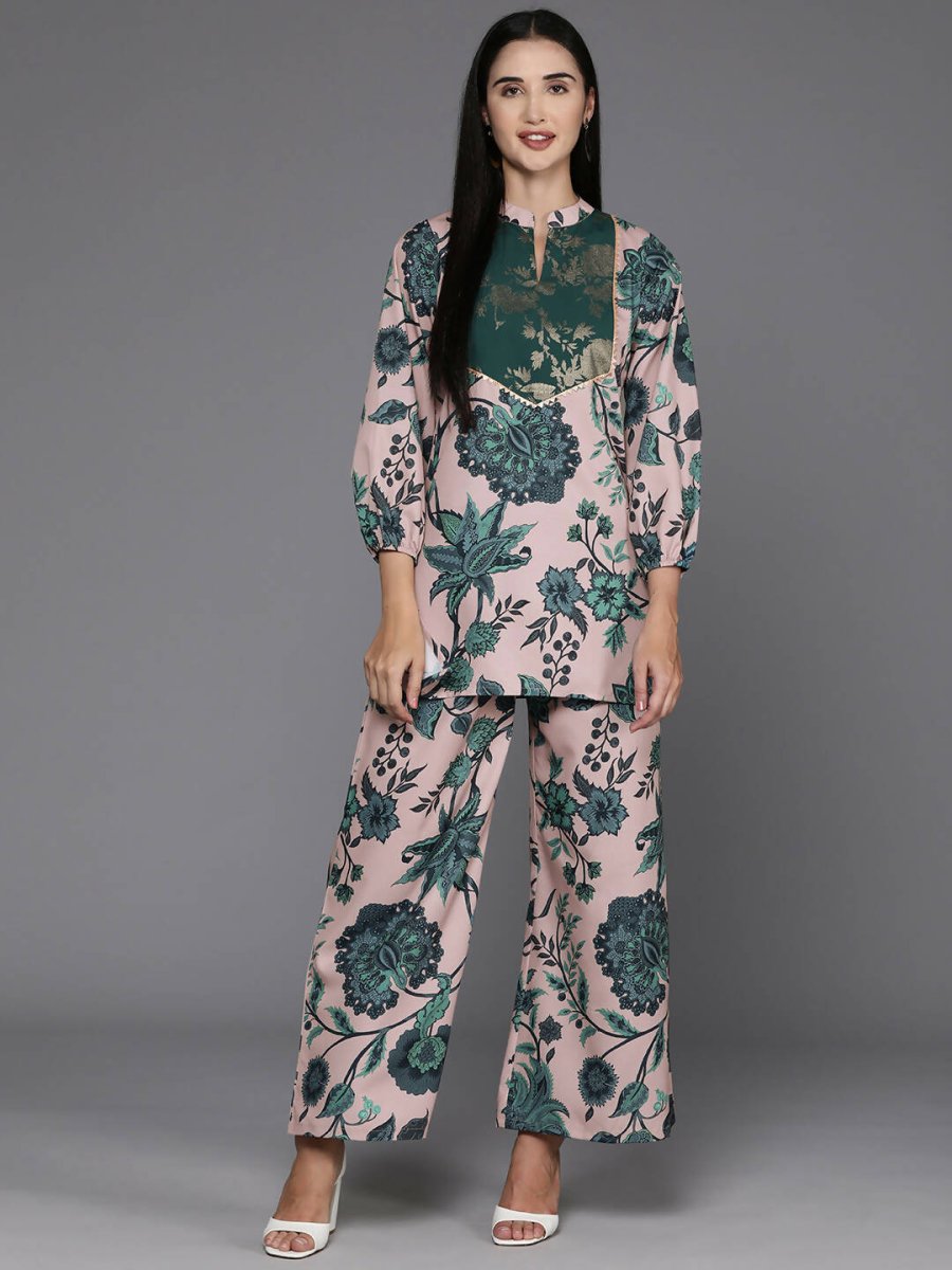 Ahalyaa Women's Traditional Wear Co-ods - Tan - Distacart