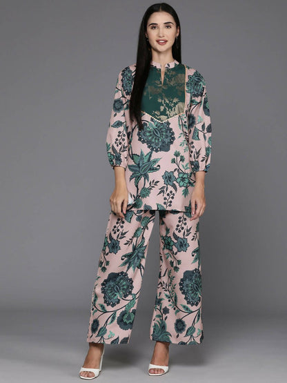 Ahalyaa Women's Traditional Wear Co-ods - Tan - Distacart