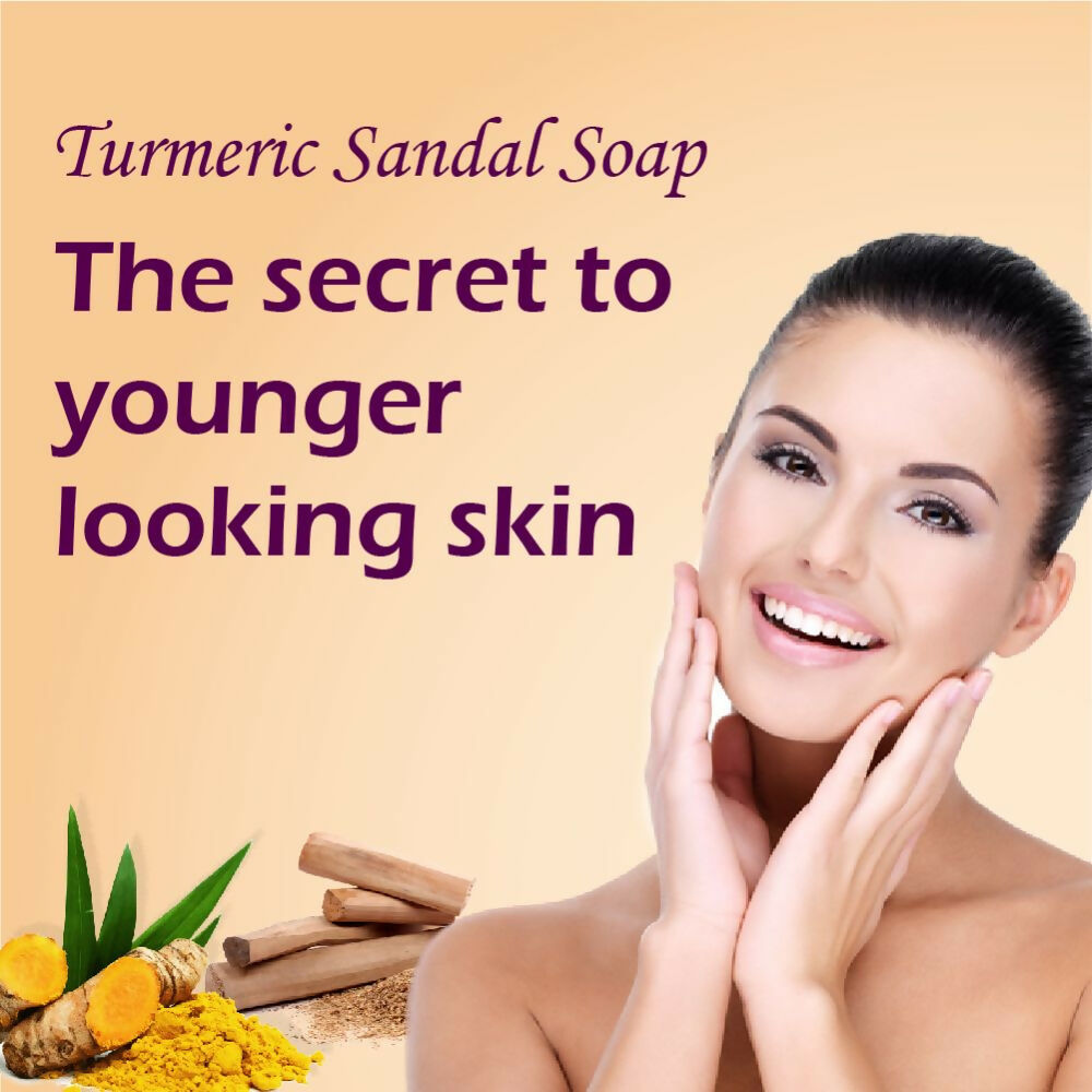 Prakriti Herbal Soap Turmeric and Sandal - Distacart