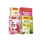 Thumbnail for BAKERS Premium Milk Shake Mix - Vanilla, Rose, Pista & Strawberry - Dista