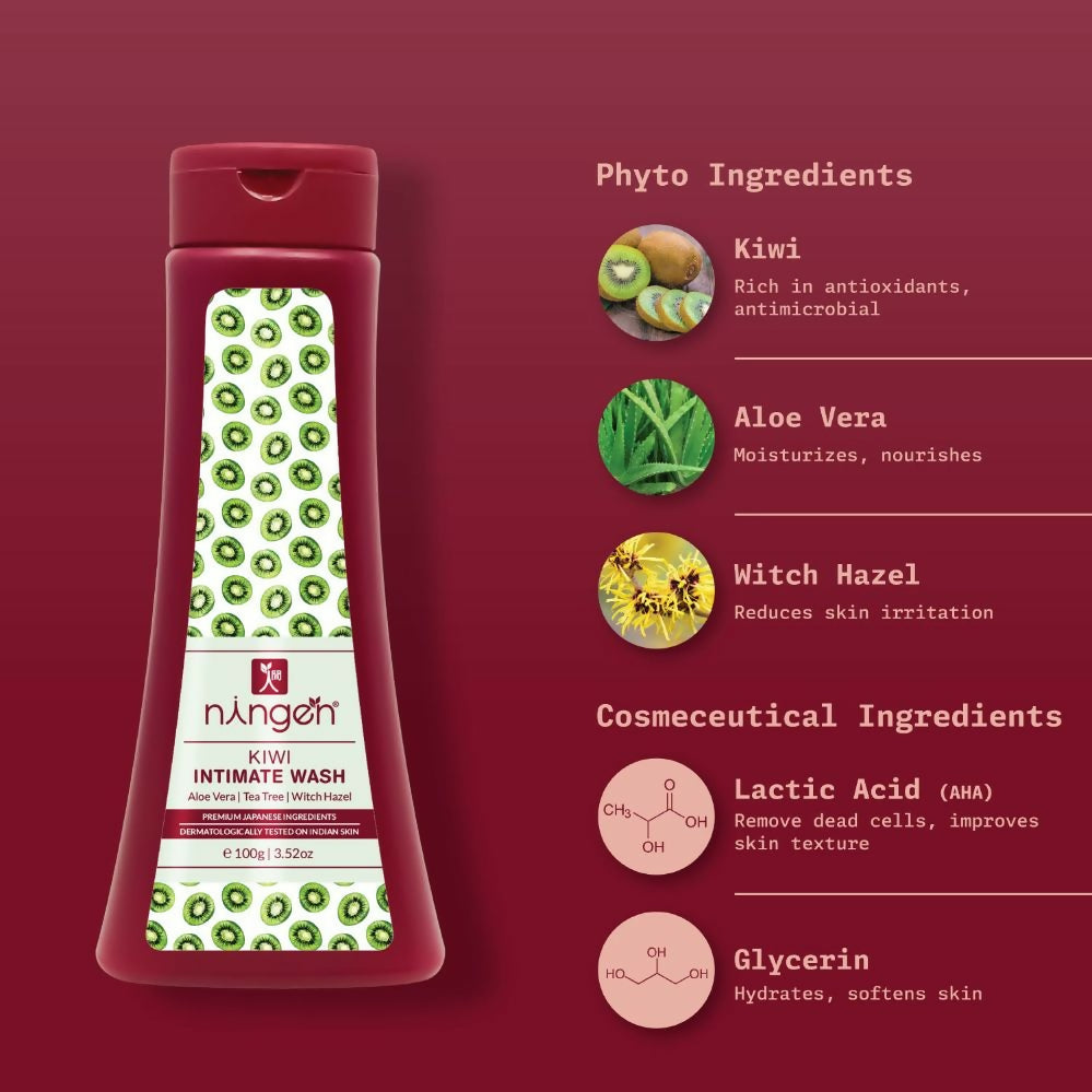 Ningen Kiwi Intimate Wash - Distacart
