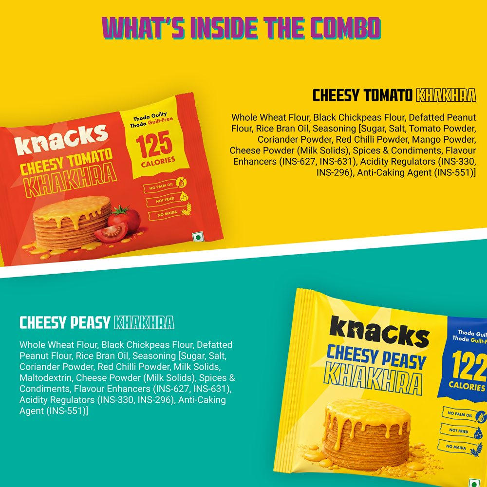 Knacks Cheesy Lovers Combo - Dista