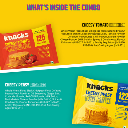 Knacks Cheesy Lovers Combo - Dista