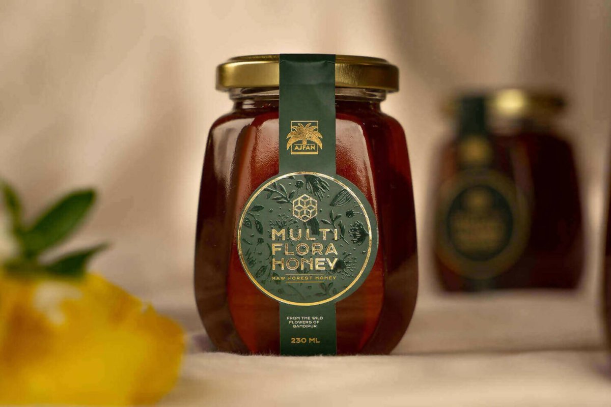 Ajfan Multi Flora Honey - Distacart