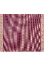 Thumbnail for Joban Fashion Nude Grey Crepe Chiffon Pure Handloom Banarasi Silk Saree