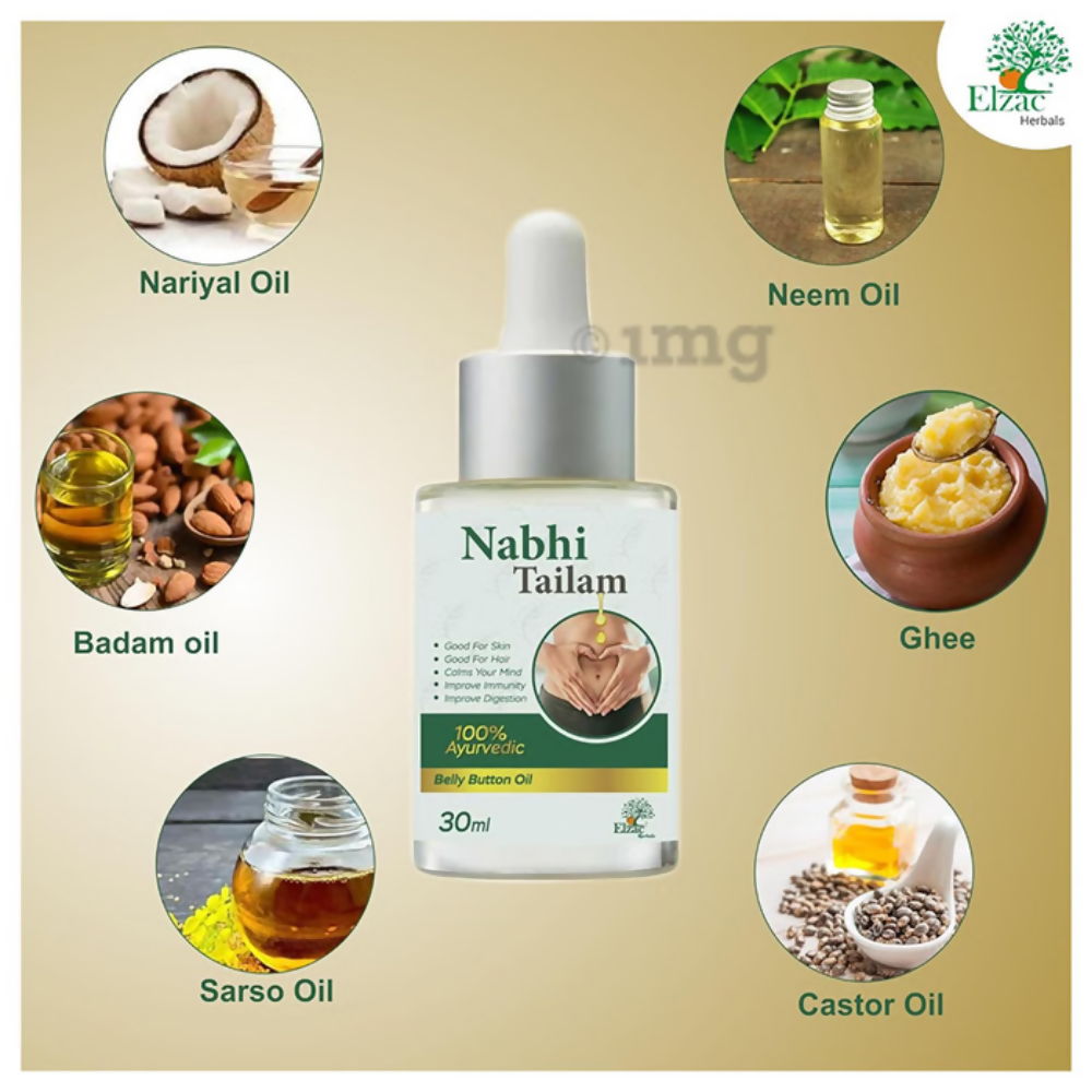 Elzac Nabhi Tailam Oil - Distacart