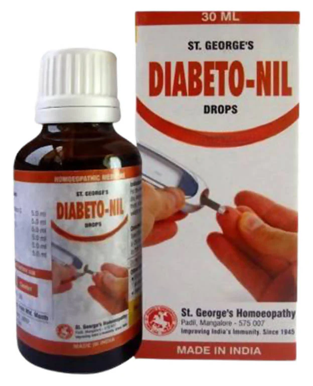 St. George's Homeopathy Diabeto-Nil Drops - Distacart