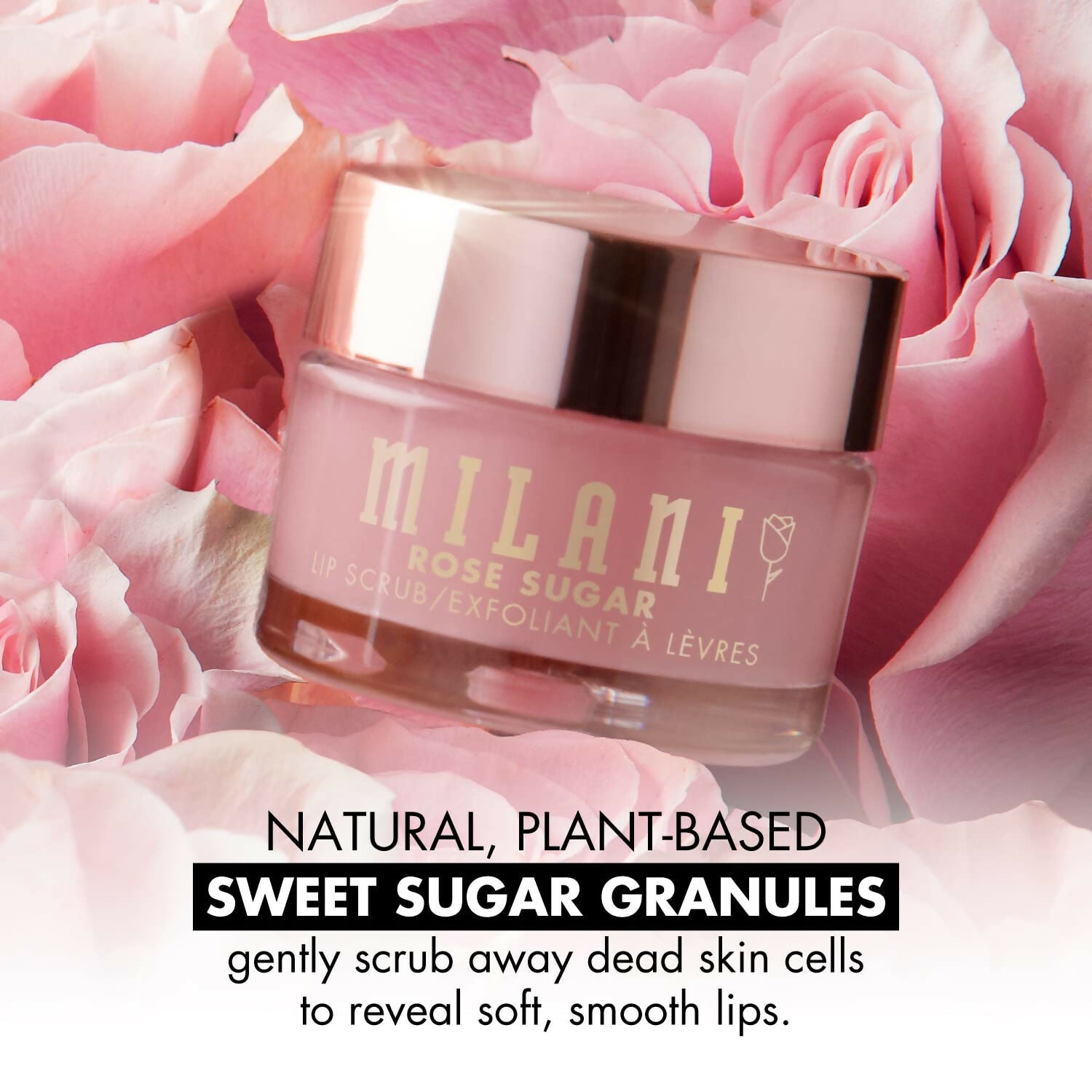 Milani Rose Sugar Lip Scrub - Distacart