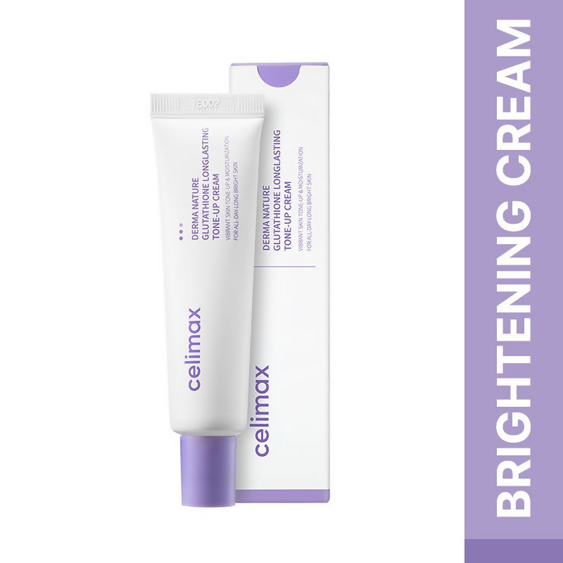 Celimax Glutathione Korean Tone Up Cream - With Niacinamide, Ceramides, Helps With Brightening - Distacart
