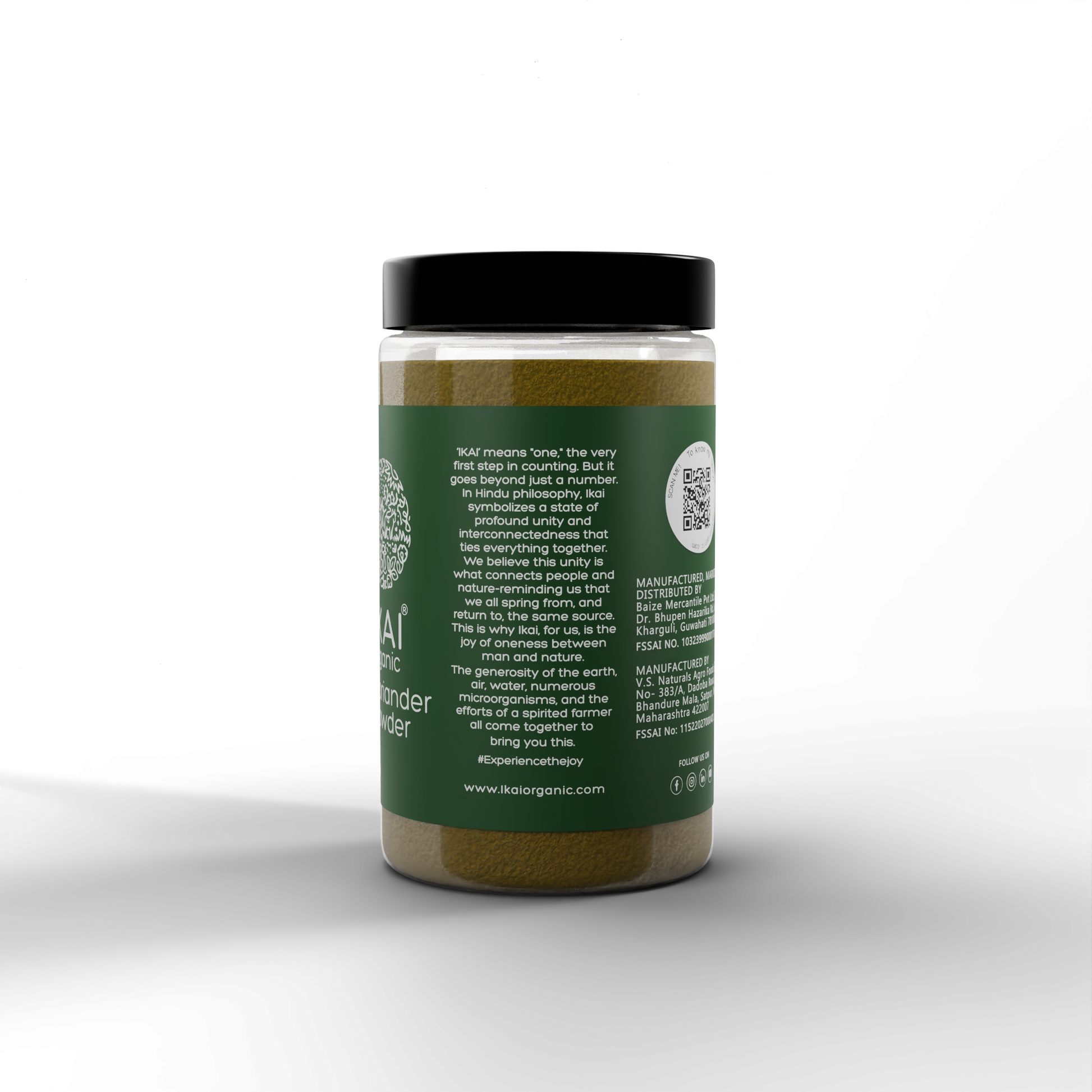 3 - Organic Coriander Powder  - 100g