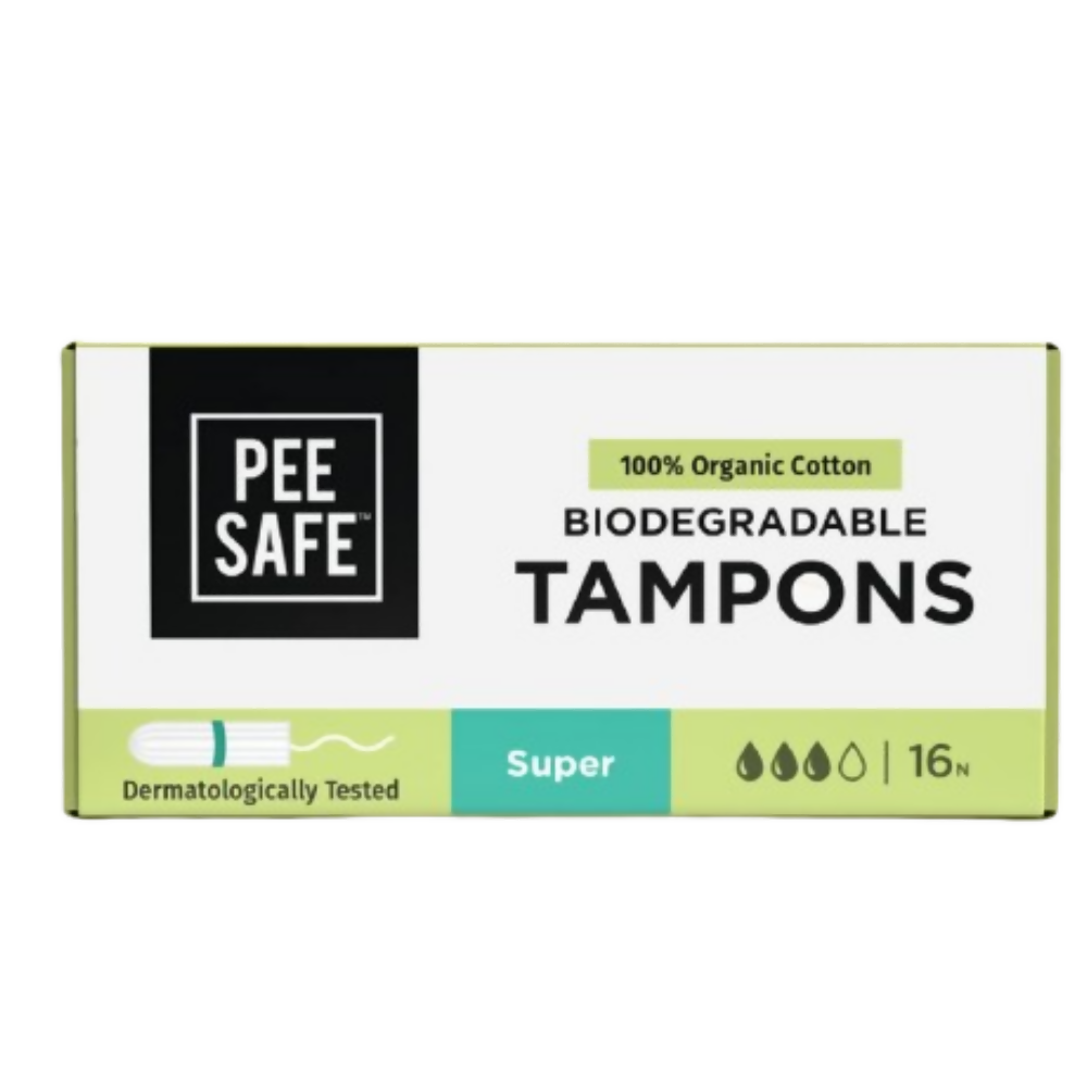 Pee Safe Organic Cotton Tampons - Dista