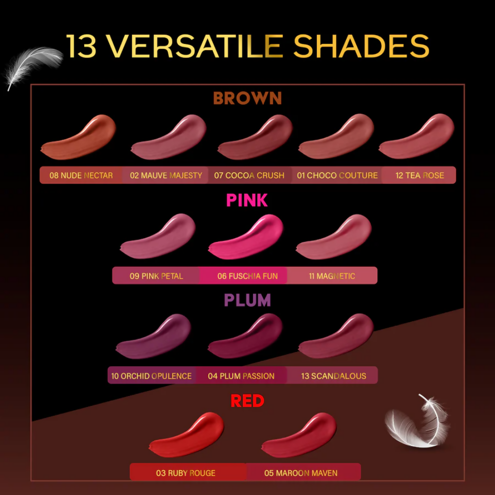 Faces Canada Comfy Matte Wow Liquid Lipstick - Plum Passion 04 - Distacart