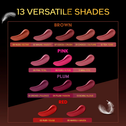 Faces Canada Comfy Matte Wow Liquid Lipstick - Plum Passion 04 - Distacart