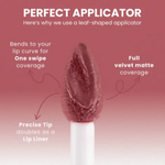 Thumbnail for NY Bae Velvet Mousse Liquid Lipstick - Pink Roast 11 - Distacart