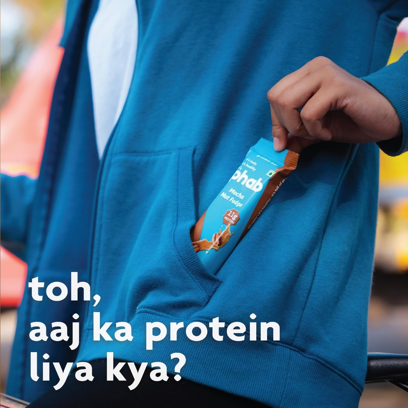 Phab Protein Bars With Protein Mocha Nut Fudge - Dista