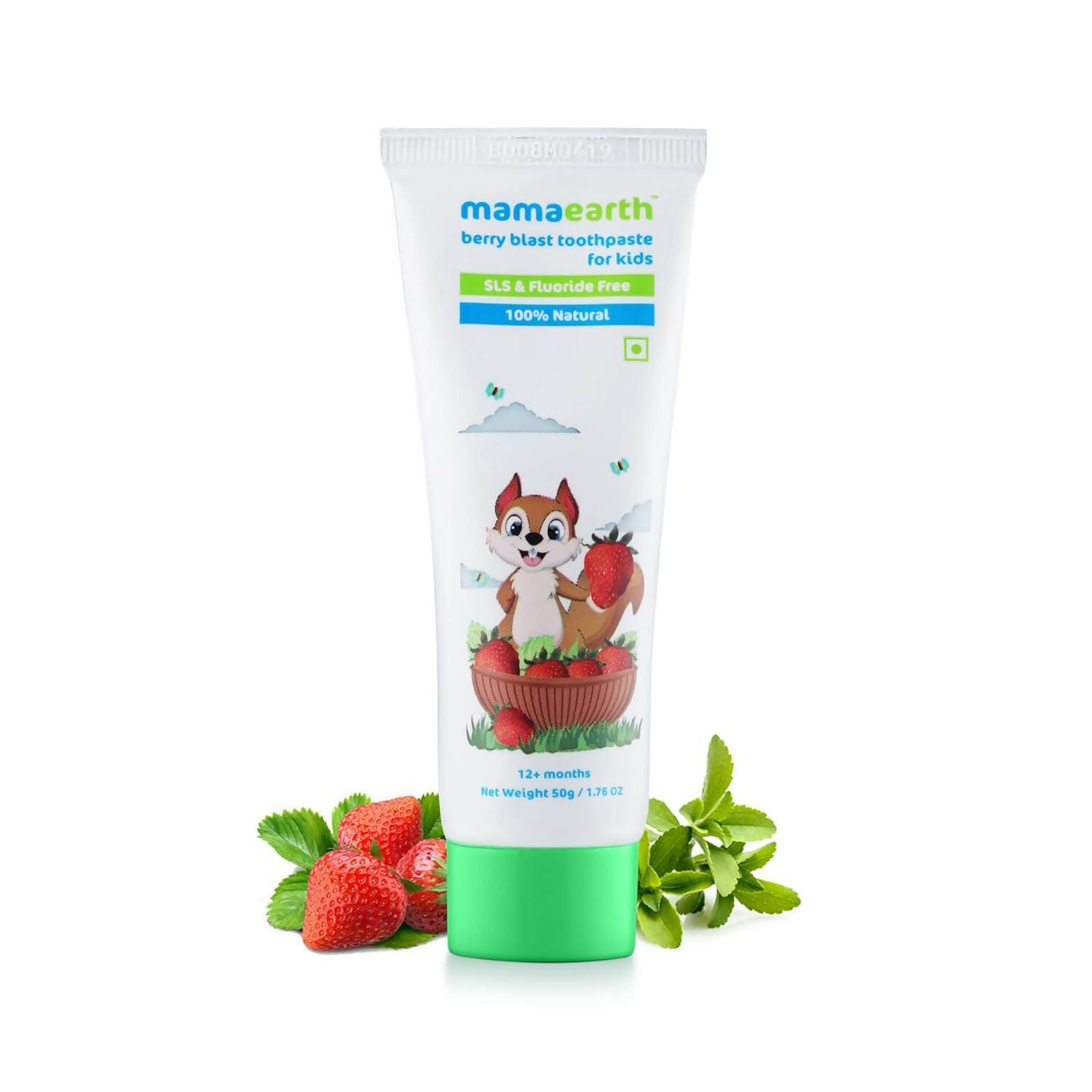 Mamaearth Natural Berry Blast Kids Toothpaste & Milky Soft Natural Baby Face Cream For Babies - Distacart