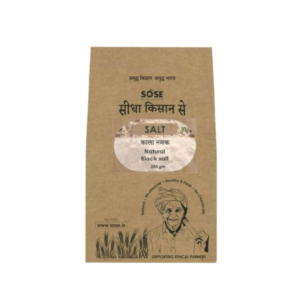 Gir Sidha Kisan Se Natural Kala Namak (Black Salt) Powder - Distacart