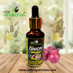 Thumbnail for VedicAyurveda Onion Hair Oil for hair - Dista