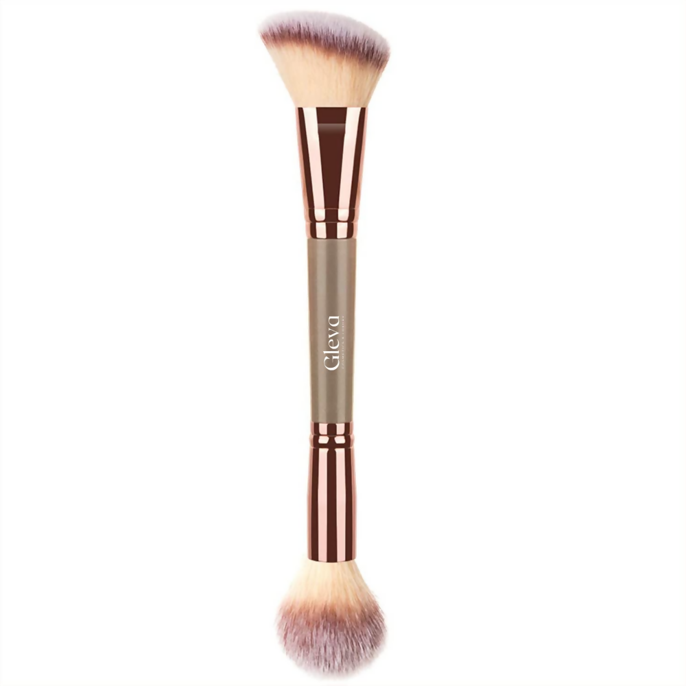 Gleva Multipurpose Kabuki Makeup Brush Dual-Ended Foundation Brush - Distacart