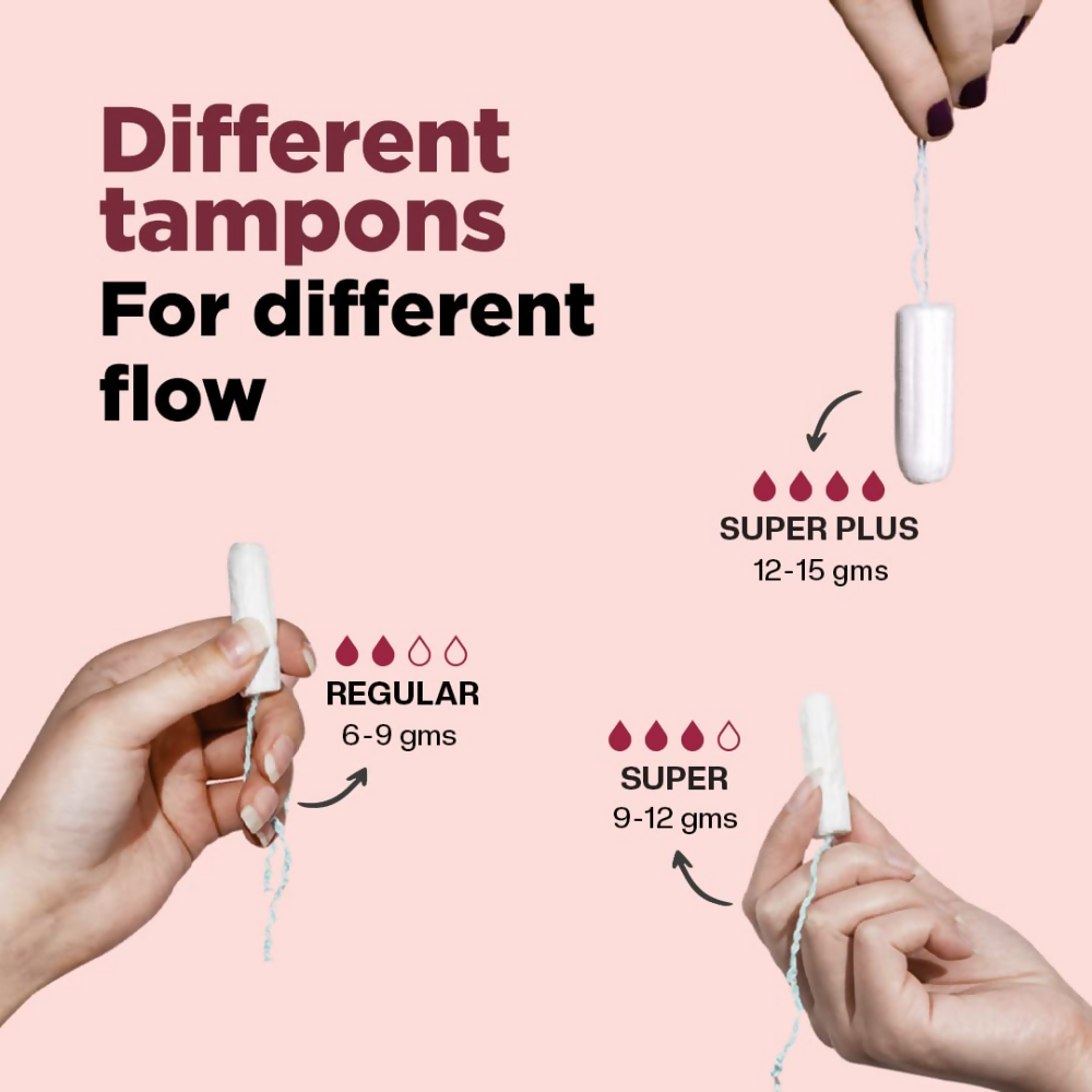 Pee Safe Organic Cotton Tampons - Dista