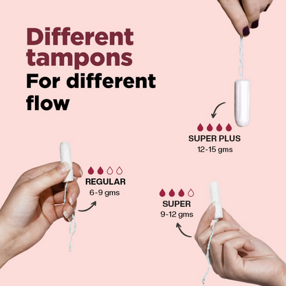 Pee Safe Organic Cotton Tampons - Dista