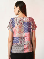 Thumbnail for Myshka Women's Multi Printed Top - Distacart