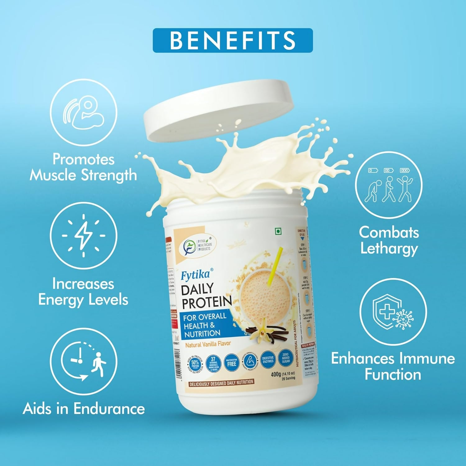 Fytika Healthcare Products Daily Protein Powder - Distacart
