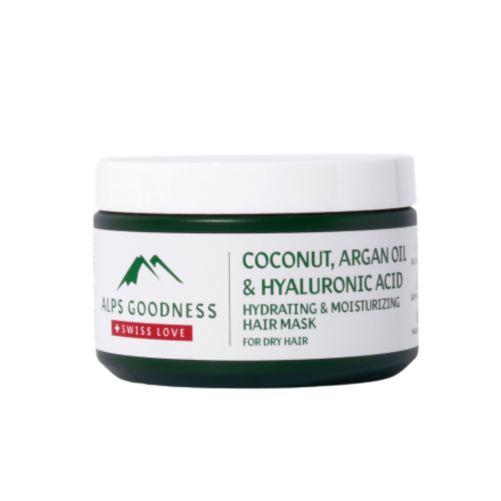 Alps Goodness Coconut Milk, Argan Oil and Hyaluronic Acid Hydrating and Nourishing Hair Mask - Distacart