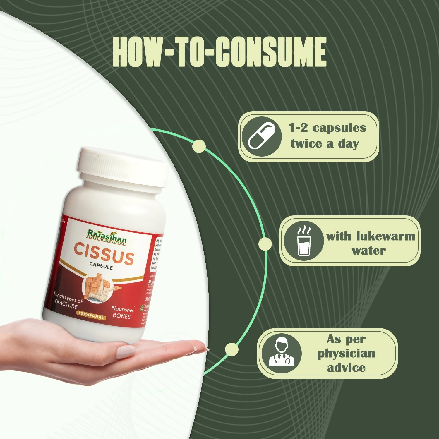 Rajasthan Herbals Cissus Capsules