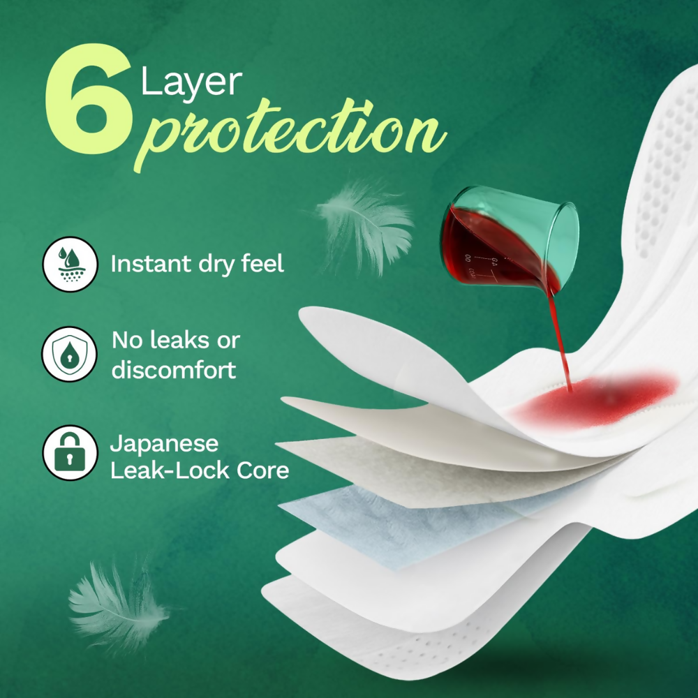 Pee Safe Comfort Ultra Thin Sanitary Pads For Women (30 Pads) - Dista
