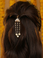 Thumbnail for Ruby Raang Lotus Hair Brooch