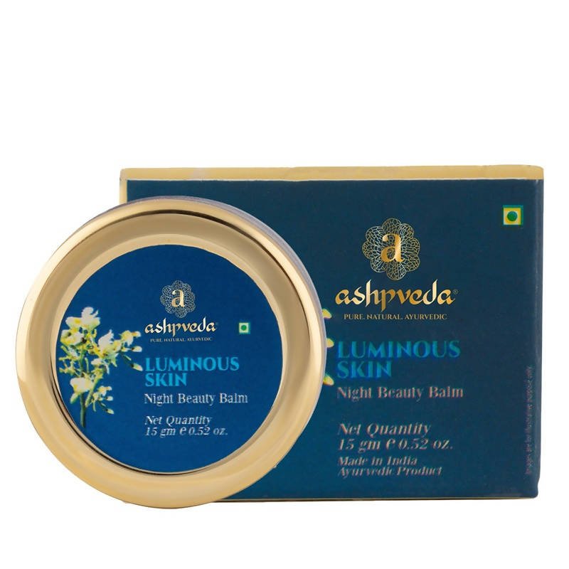 Ashpveda Luminous Skin Night Beauty Balm - Distacart