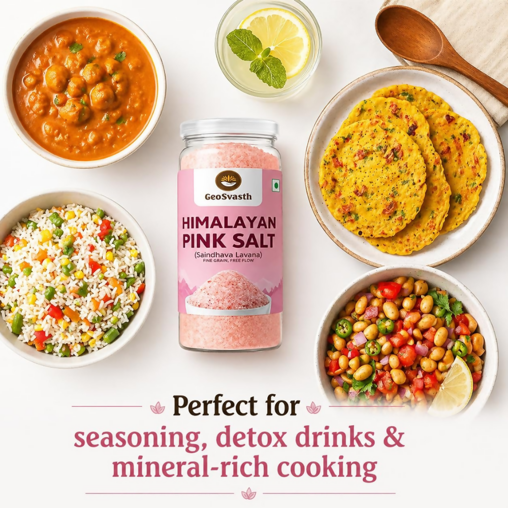 GeoSvasth Himalayan Pink Salt - Dista