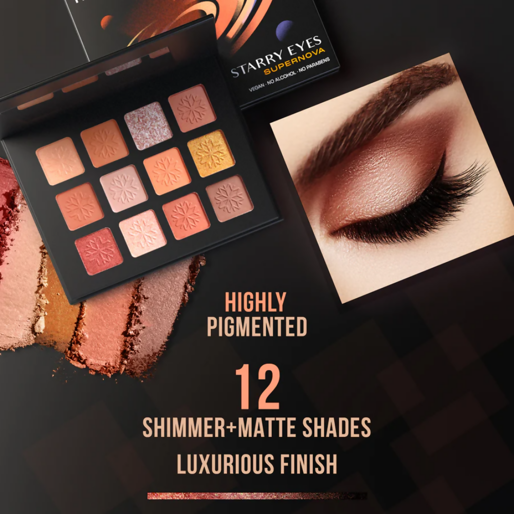 Faces Canada Starry Eyes Eye Shadow Palette - Supernova - Distacart